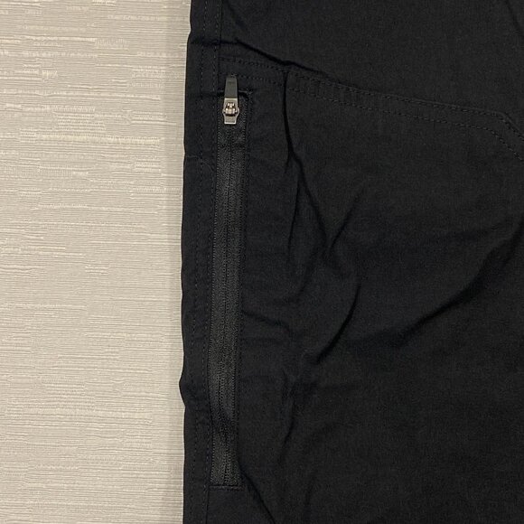 Eddie Bauer Fleece Lined Tech Pants Mens 40 x 30 Black Water Repellent Insulated - Picture 6 of 14